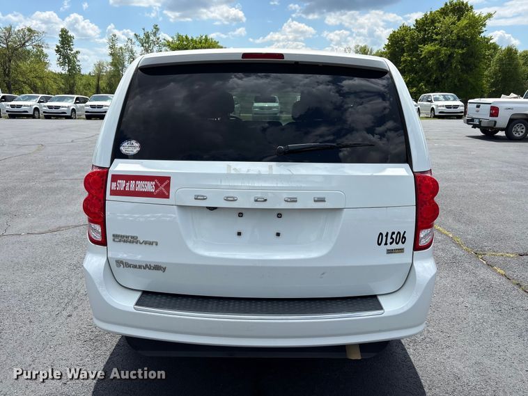 image for item NK9095 2019 Dodge Grand Caravan handicap accessible van