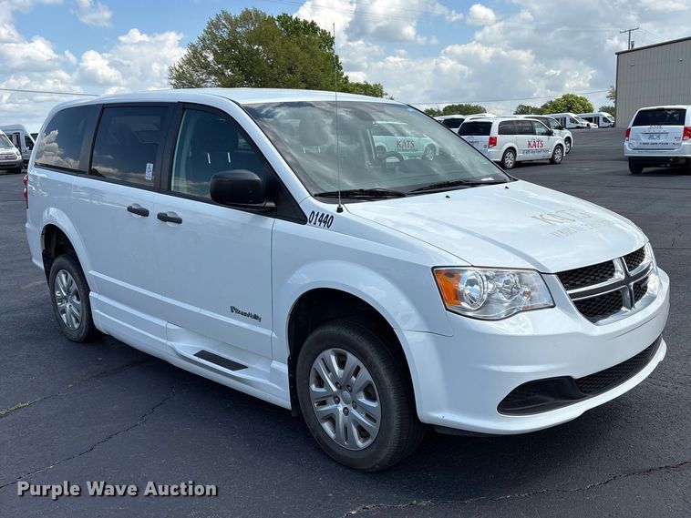image for item NK9097 2019 Dodge Grand Caravan handicap accessible van