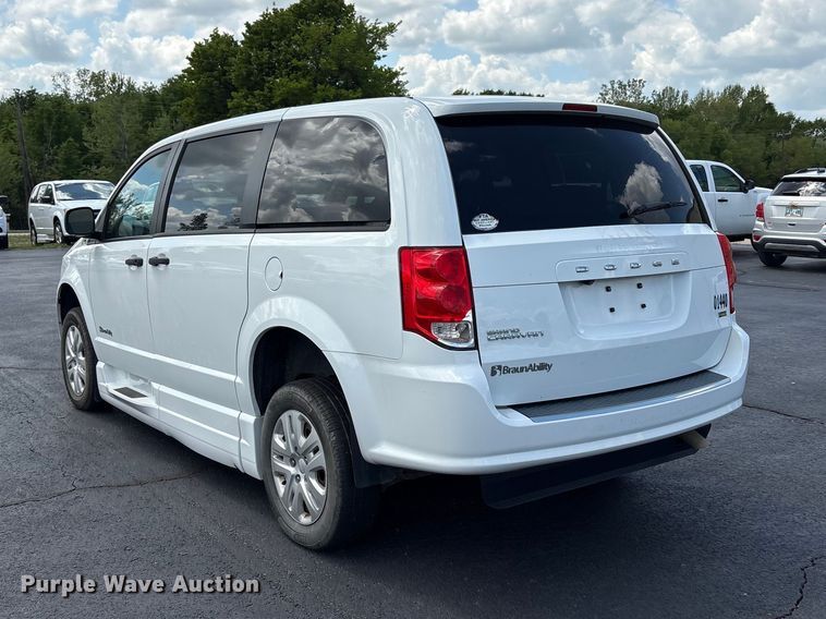 image for item NK9097 2019 Dodge Grand Caravan handicap accessible van
