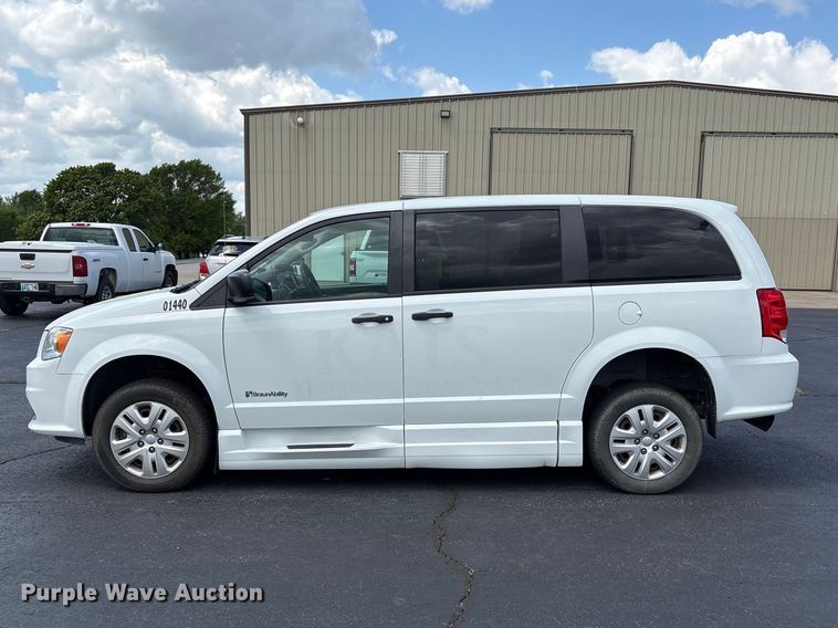 image for item NK9097 2019 Dodge Grand Caravan handicap accessible van