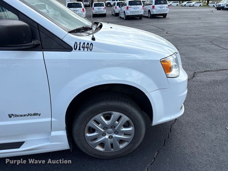 image for item NK9097 2019 Dodge Grand Caravan handicap accessible van
