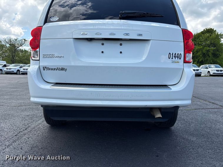 image for item NK9097 2019 Dodge Grand Caravan handicap accessible van