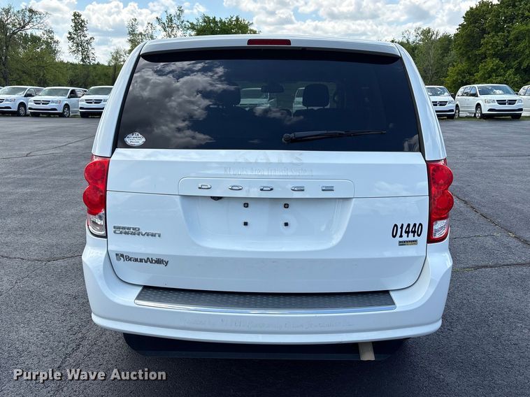 image for item NK9097 2019 Dodge Grand Caravan handicap accessible van