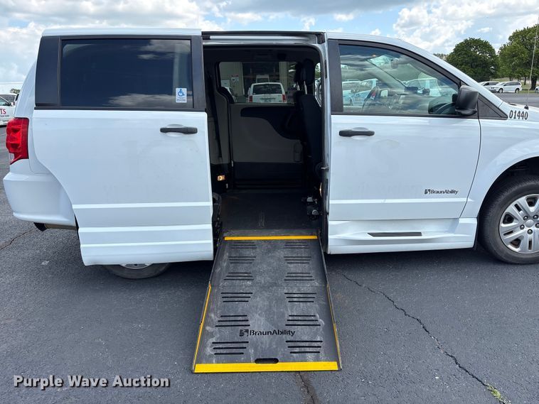 image for item NK9097 2019 Dodge Grand Caravan handicap accessible van