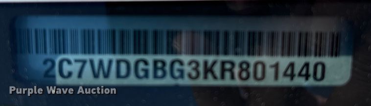 image for item NK9097 2019 Dodge Grand Caravan handicap accessible van