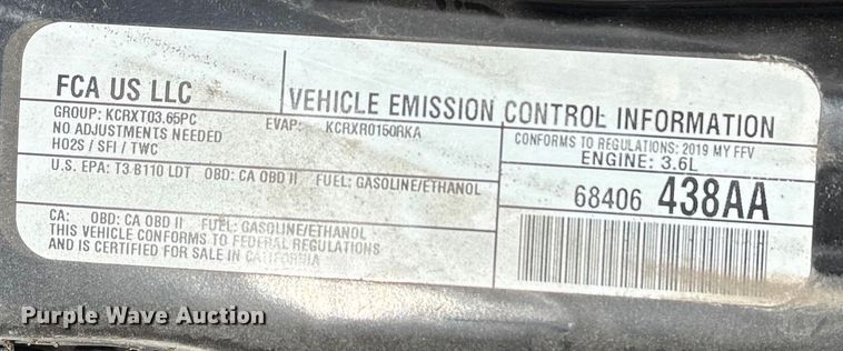 image for item NK9098 2019 Dodge Grand Caravan handicap accessible van