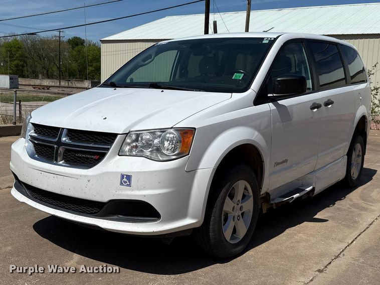 image for item NK9160 2019 Dodge Grand Caravan handicap accessible van