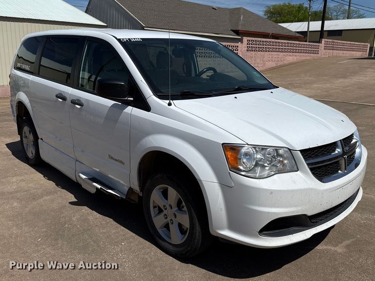 image for item NK9160 2019 Dodge Grand Caravan handicap accessible van