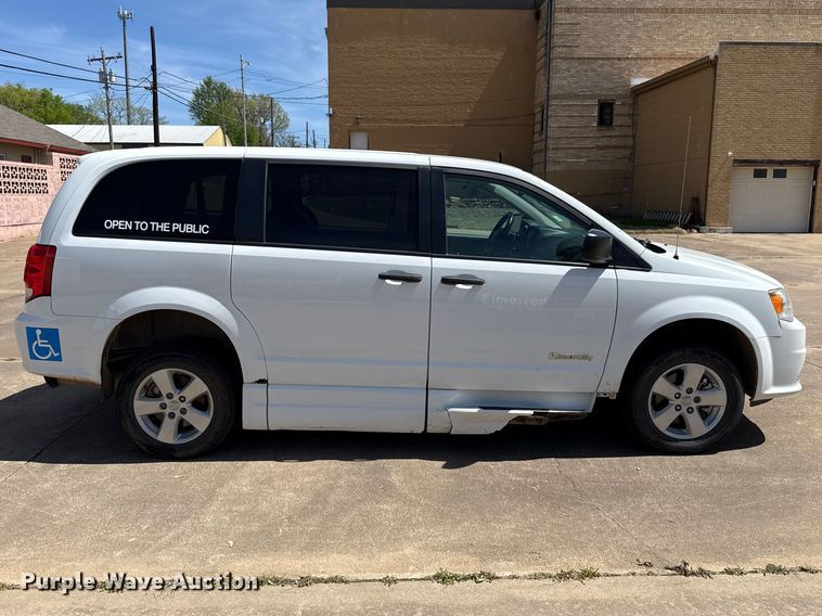 image for item NK9160 2019 Dodge Grand Caravan handicap accessible van