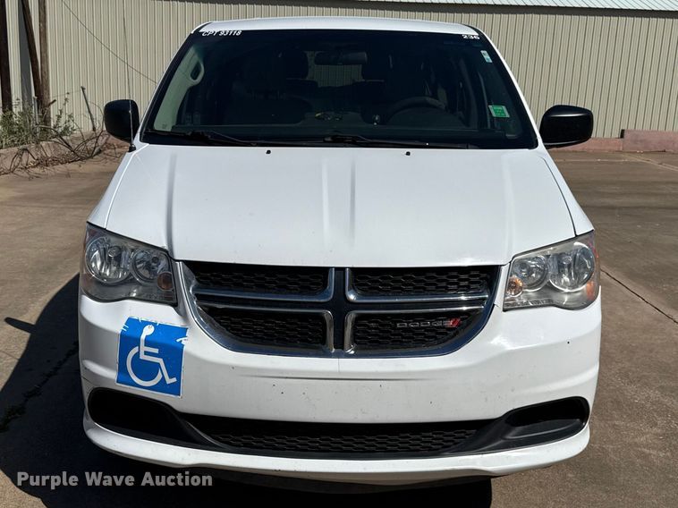 image for item NK9161 2017 Dodge Grand Caravan handicap accessible van
