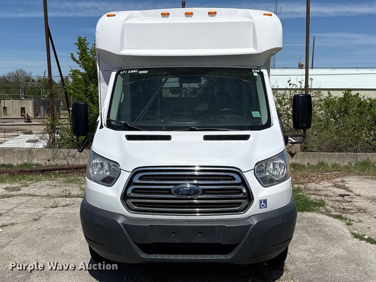 image for item NK9162 2018 Ford Transit 350HD shuttle bus