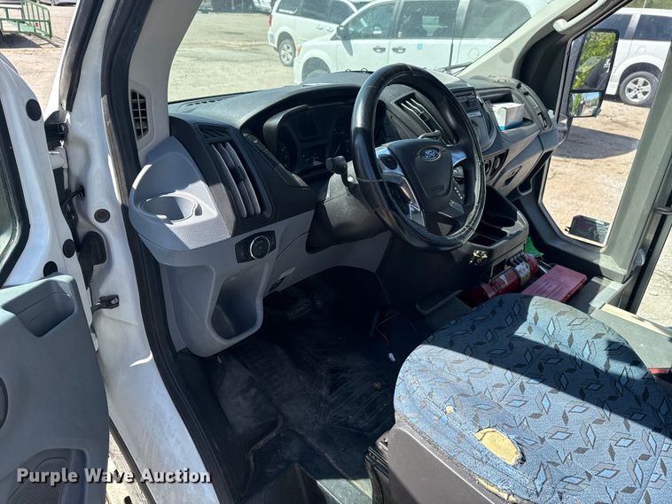 image for item NK9162 2018 Ford Transit 350HD shuttle bus