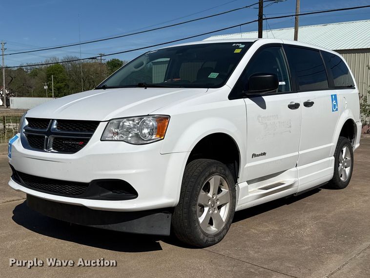 image for item NK9163 2019 Dodge Grand Caravan handicap accessible van