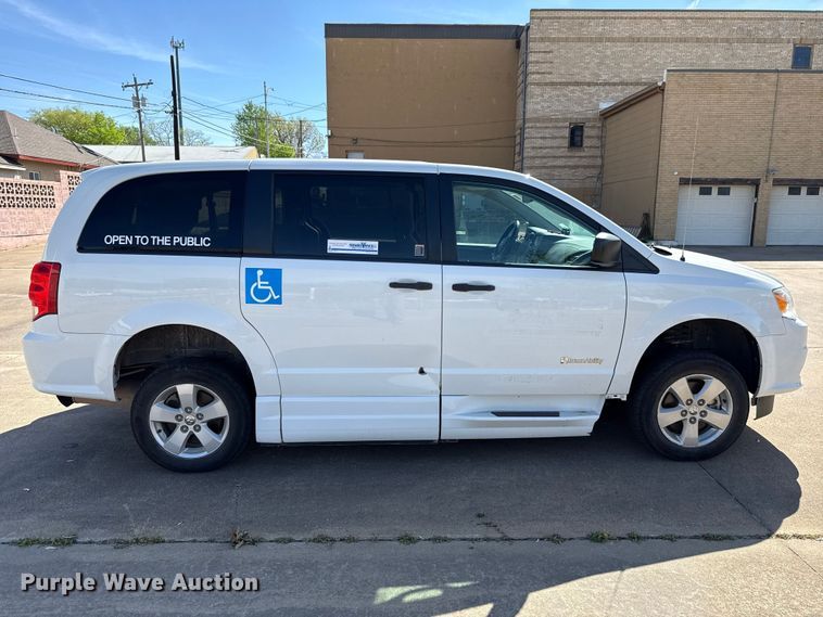 image for item NK9163 2019 Dodge Grand Caravan handicap accessible van