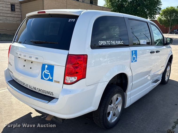 image for item NK9163 2019 Dodge Grand Caravan handicap accessible van