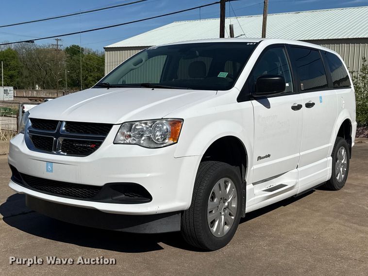 image for item NK9164 2019 Dodge Grand Caravan handicap accessible van