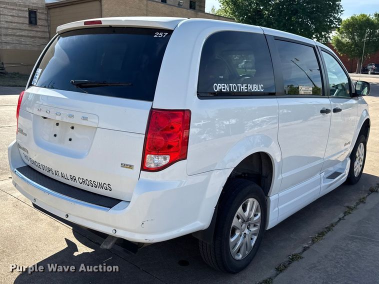 image for item NK9164 2019 Dodge Grand Caravan handicap accessible van