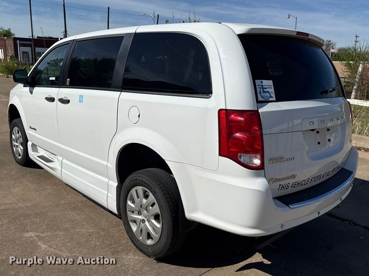 image for item NK9164 2019 Dodge Grand Caravan handicap accessible van