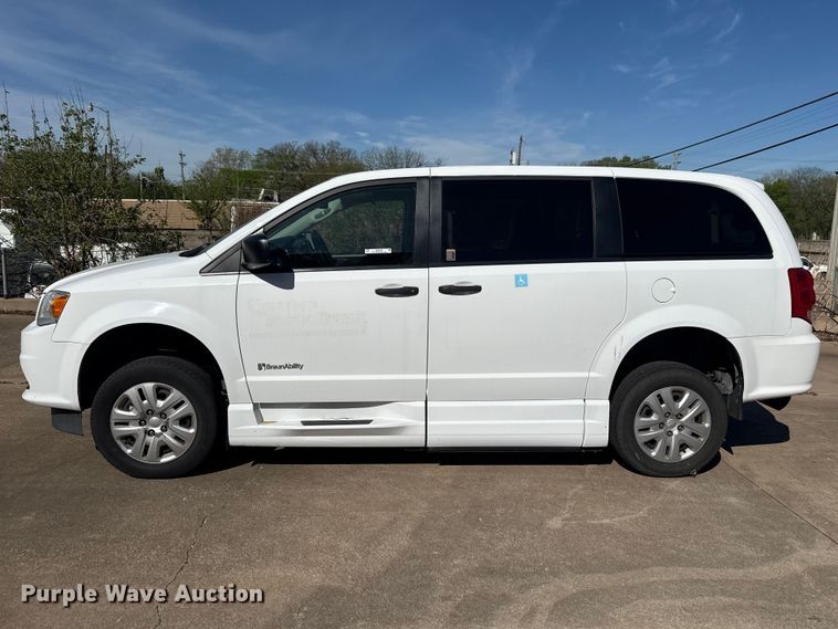 image for item NK9164 2019 Dodge Grand Caravan handicap accessible van