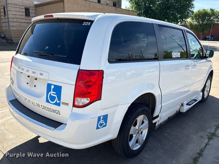 image for item NK9165 2017 Dodge Grand Caravan handicap accessible van