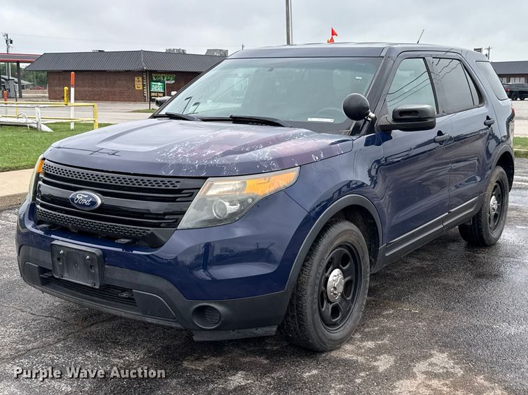 image for item NK9211 2013 Ford Explorer Police Interceptor SUV