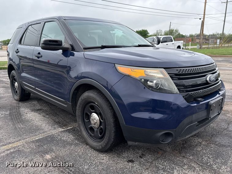 image for item NK9211 2013 Ford Explorer Police Interceptor SUV