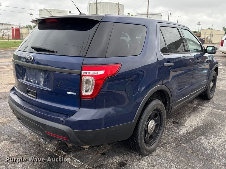 image for item NK9211 2013 Ford Explorer Police Interceptor SUV