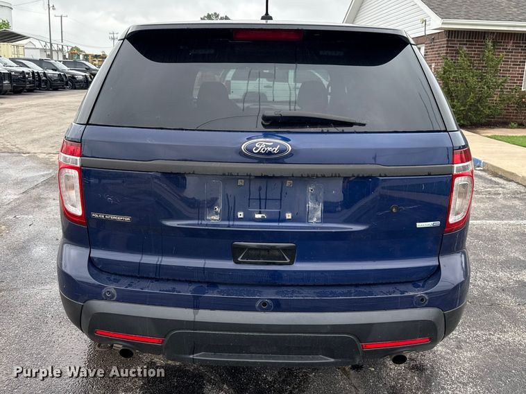 image for item NK9211 2013 Ford Explorer Police Interceptor SUV