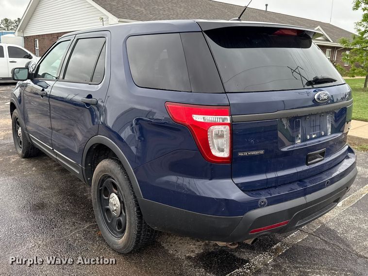 image for item NK9211 2013 Ford Explorer Police Interceptor SUV