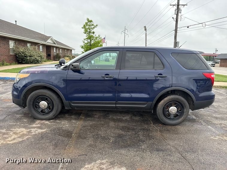 image for item NK9211 2013 Ford Explorer Police Interceptor SUV