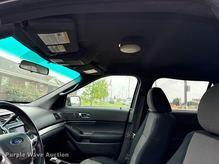 image for item NK9211 2013 Ford Explorer Police Interceptor SUV