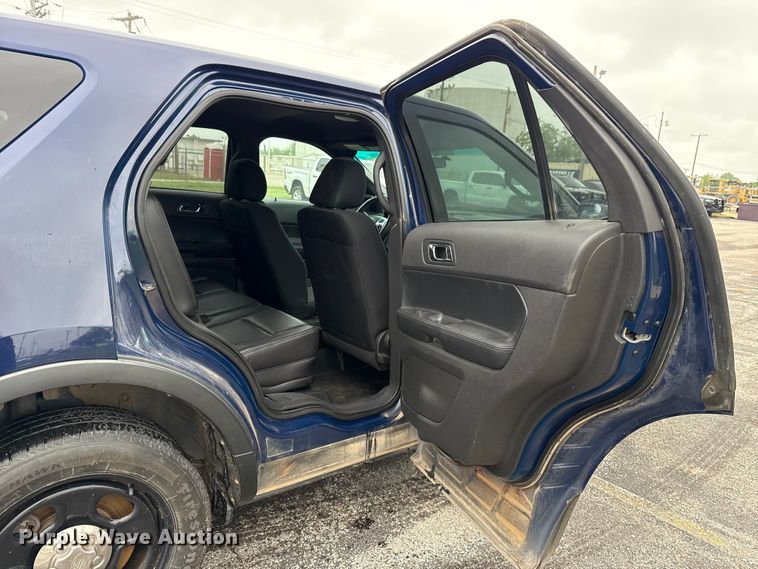 image for item NK9211 2013 Ford Explorer Police Interceptor SUV