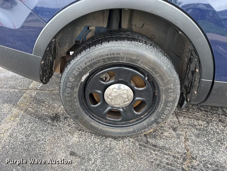 image for item NK9211 2013 Ford Explorer Police Interceptor SUV