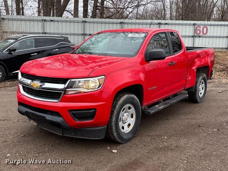 2016 Chevrolet Colorado Ext. Cab pickup truck