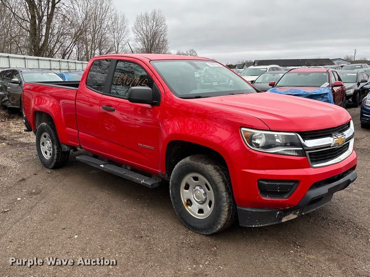 image for item YA2628 2016 Chevrolet Colorado Ext. Cab pickup truck