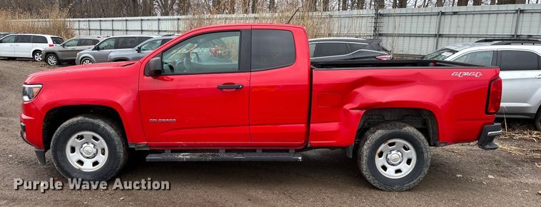 image for item YA2628 2016 Chevrolet Colorado Ext. Cab pickup truck