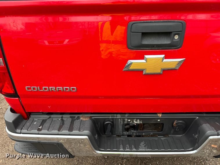 image for item YA2628 2016 Chevrolet Colorado Ext. Cab pickup truck