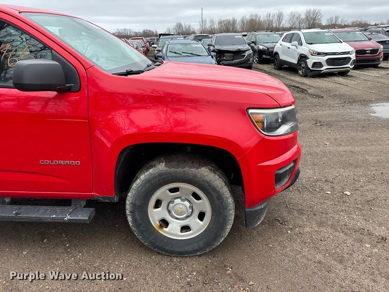 image for item YA2628 2016 Chevrolet Colorado Ext. Cab pickup truck