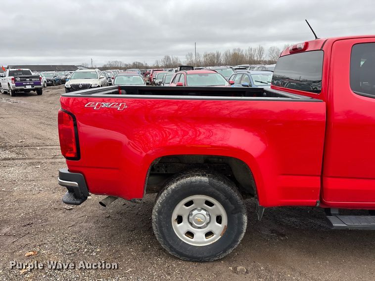 image for item YA2628 2016 Chevrolet Colorado Ext. Cab pickup truck