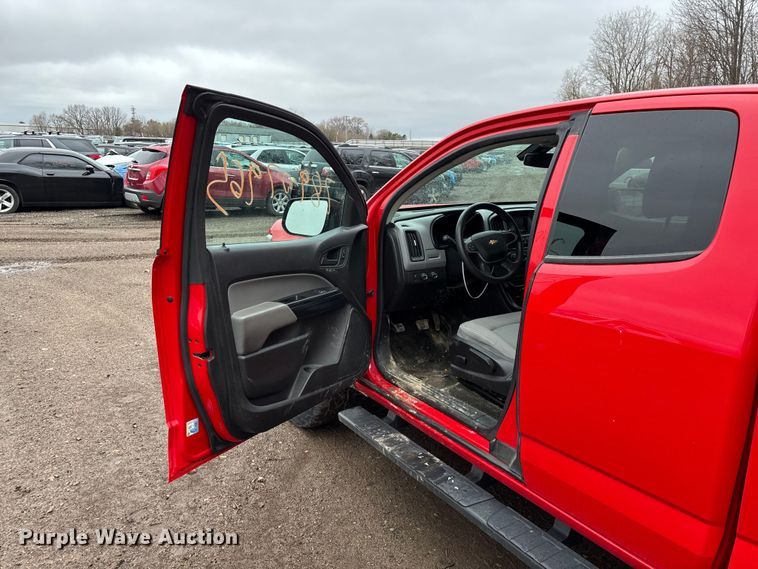 image for item YA2628 2016 Chevrolet Colorado Ext. Cab pickup truck