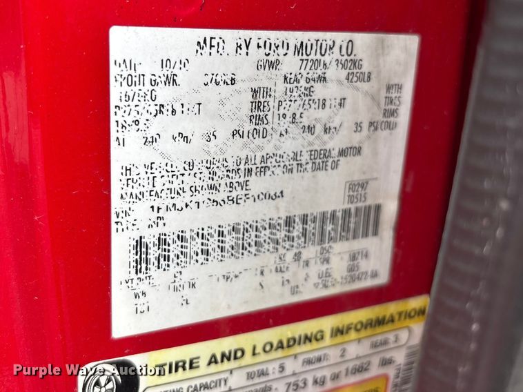 image for item YA2630 2011 Ford Expedition SUV