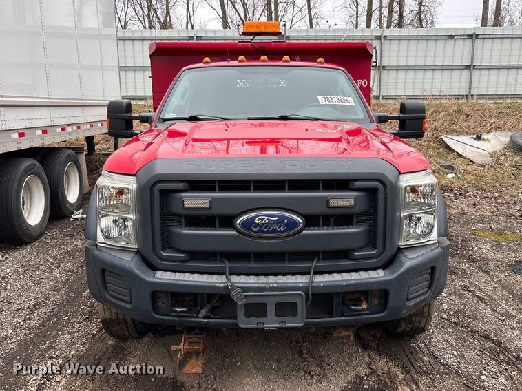image for item YA2631 2013 Ford F550 Super Duty dump truck