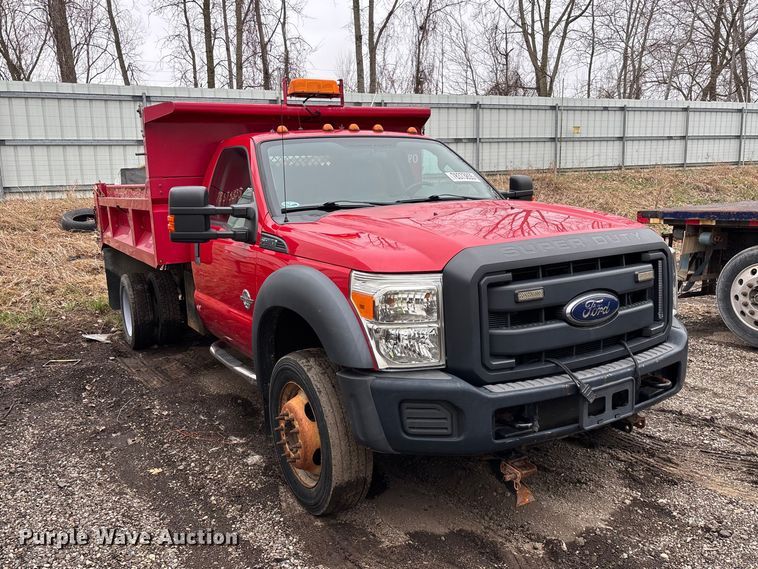 image for item YA2631 2013 Ford F550 Super Duty dump truck