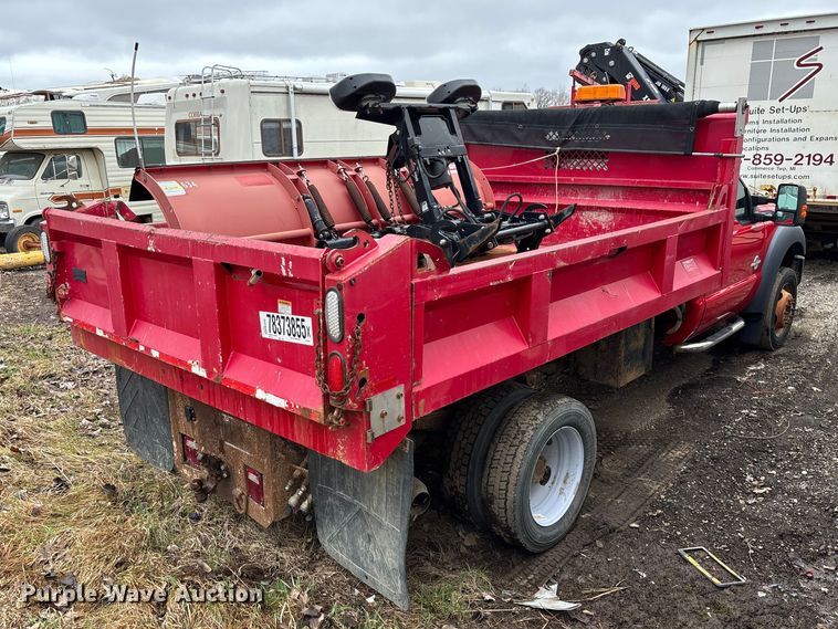 image for item YA2631 2013 Ford F550 Super Duty dump truck
