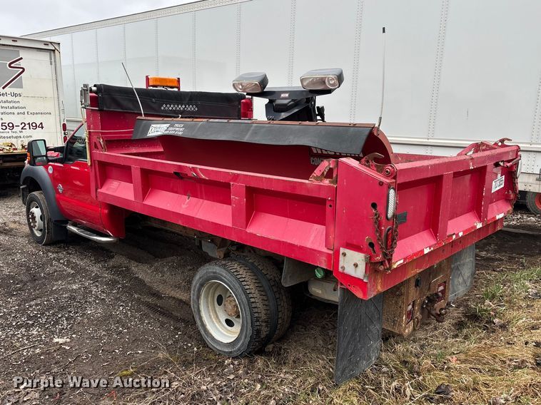 image for item YA2631 2013 Ford F550 Super Duty dump truck
