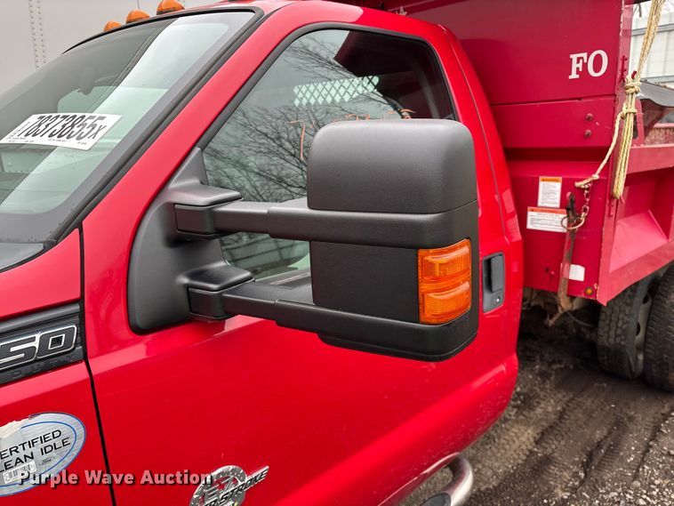 image for item YA2631 2013 Ford F550 Super Duty dump truck