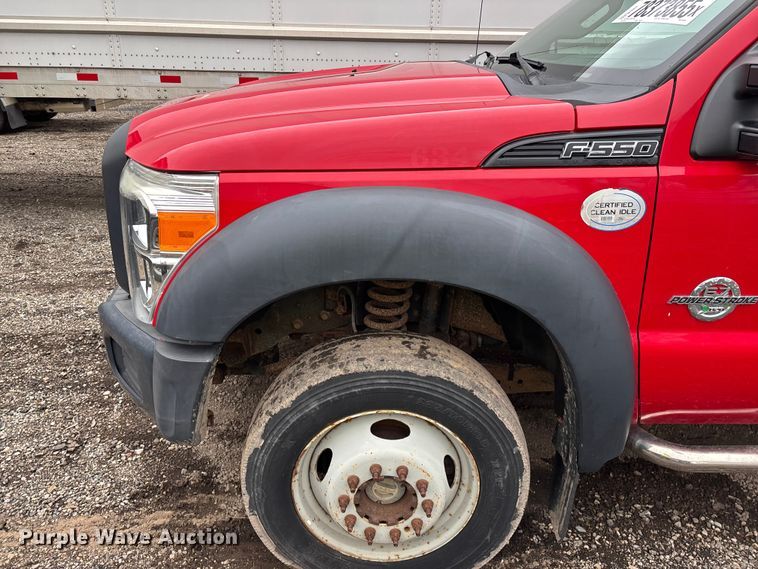 image for item YA2631 2013 Ford F550 Super Duty dump truck