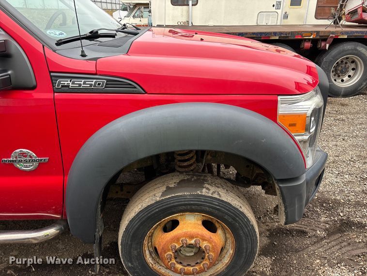 image for item YA2631 2013 Ford F550 Super Duty dump truck