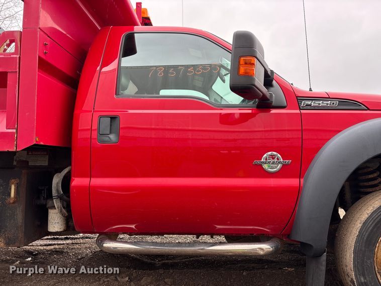 image for item YA2631 2013 Ford F550 Super Duty dump truck