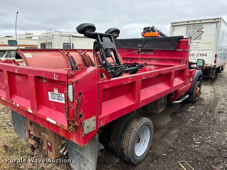 image for item YA2631 2013 Ford F550 Super Duty dump truck